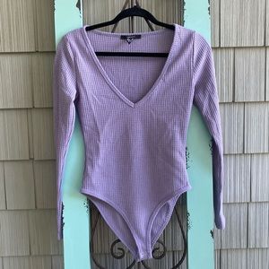 Never worn purple bodysuit long sleeved